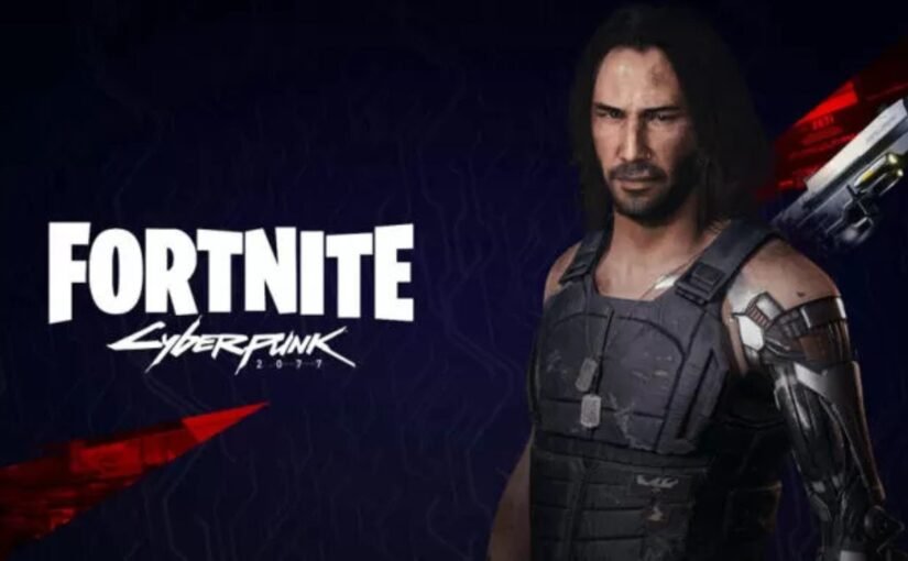 Kolaborasi Game Fortnite x Cyberpunk 2077